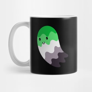 Aromantic Pride Ghost Mug